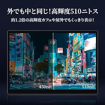 Amazon.co.jp: HAILESI モバイルモニター 15インチ 2496*1664 3:2画面