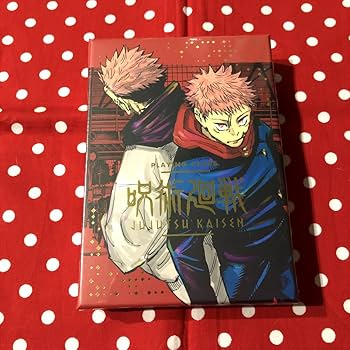 Amazon.co.jp: 呪術廻戦 箔押しトランプ 箔押しBOX付き キャラクターズ