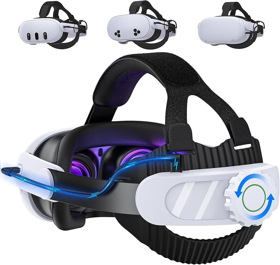 Amazon.co.jp: Quest 3S/Quest 3/Quest 2対応ヘッドストラップ