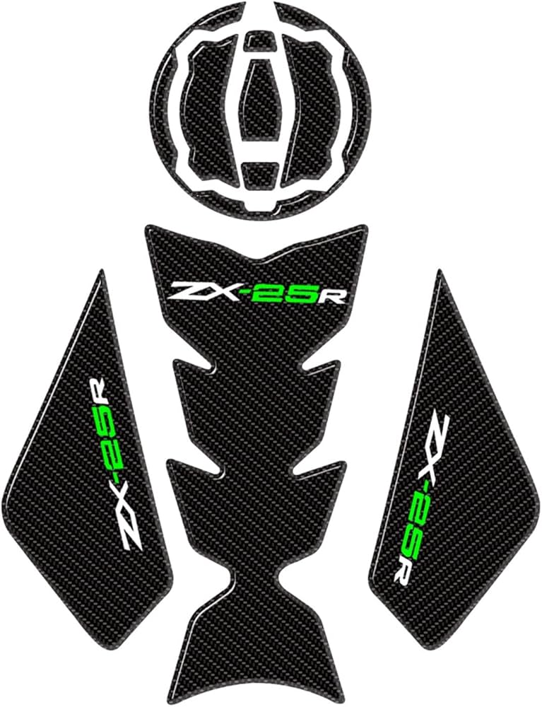 Amazon.co.jp: オートバイタンクステッカーパッド オートバイ3D