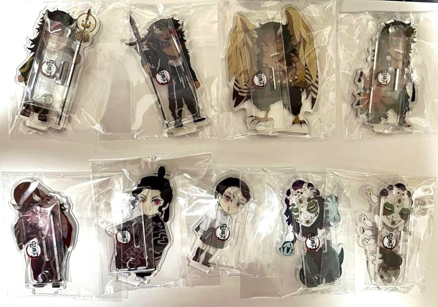 Amazon.co.jp: 鬼滅 全集中展 繋がるアクリルスタンド 積怒 可楽 哀絶