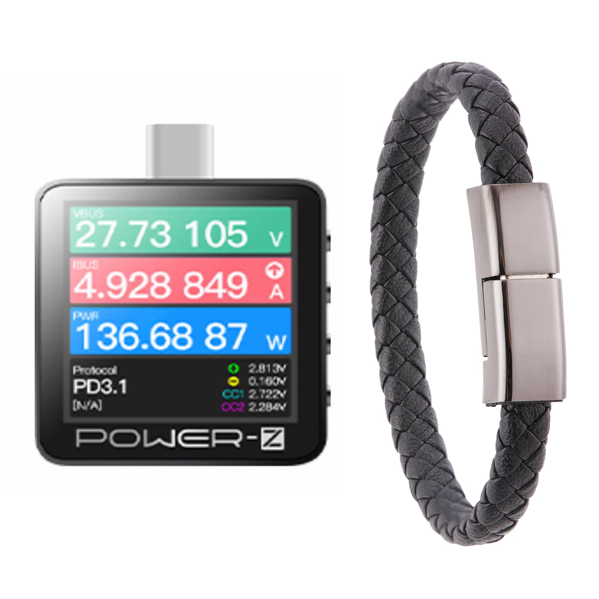 Amazon.co.jp: Power-Z KM003C ポータブル USB-C 高速充電テスター +