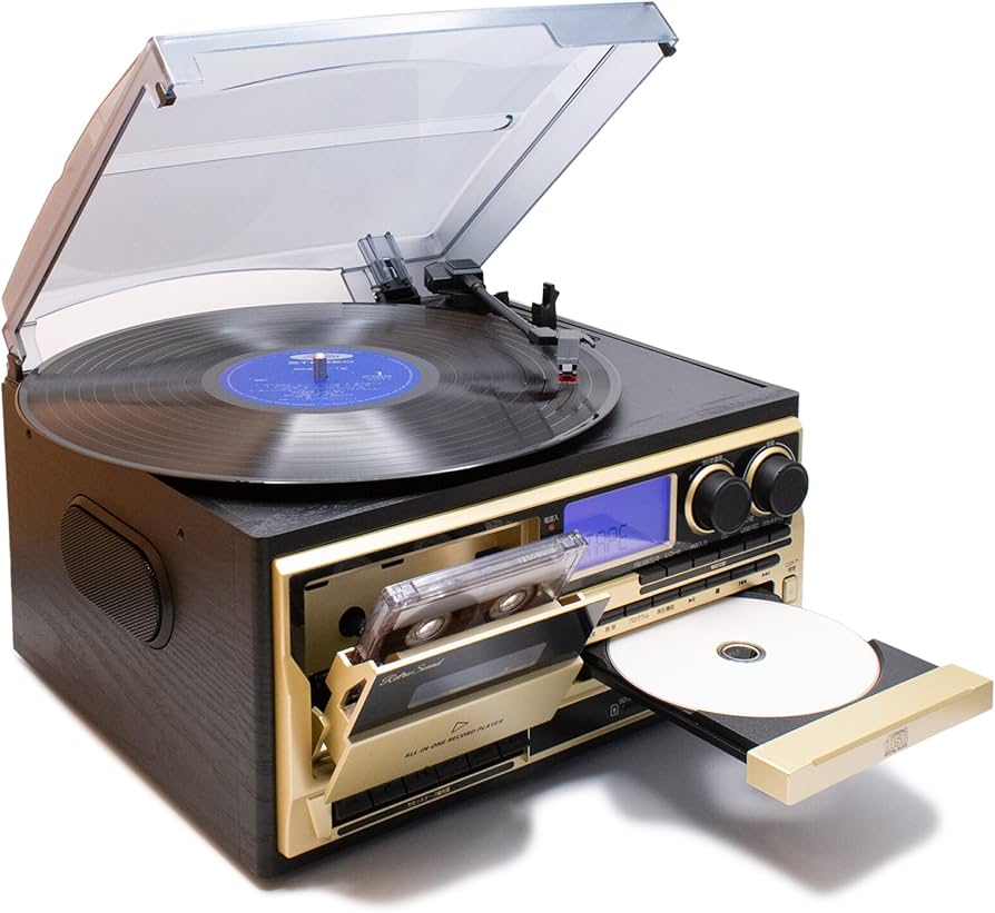 Amazon.co.jp: [Tokyo Deco] Multi Record Player Multi-Function Type