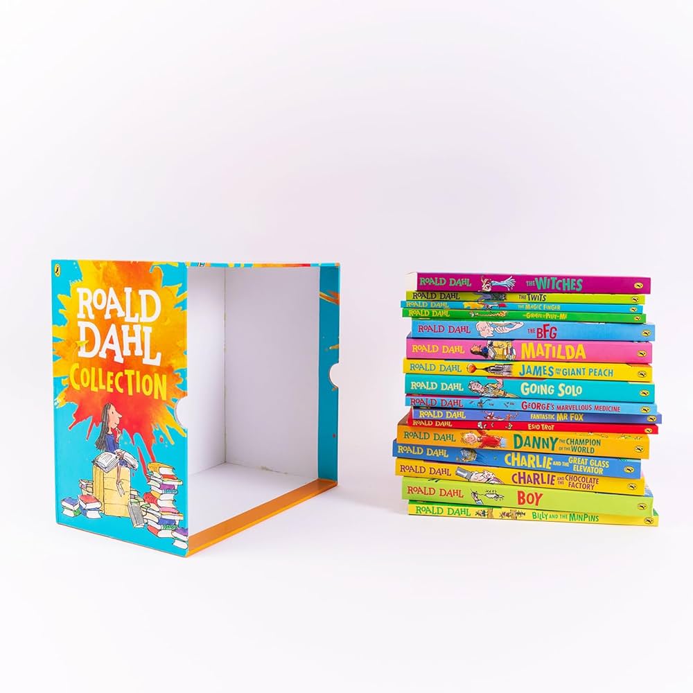 Amazon.com: Roald Dahl Collection 16 Books Box Set: 9780241377291