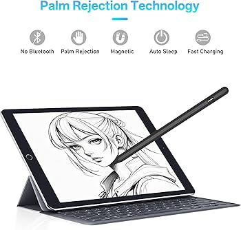 Stylus Pencil para Apple iPad Pro 2024 13/12.9/11 polegadas M4
