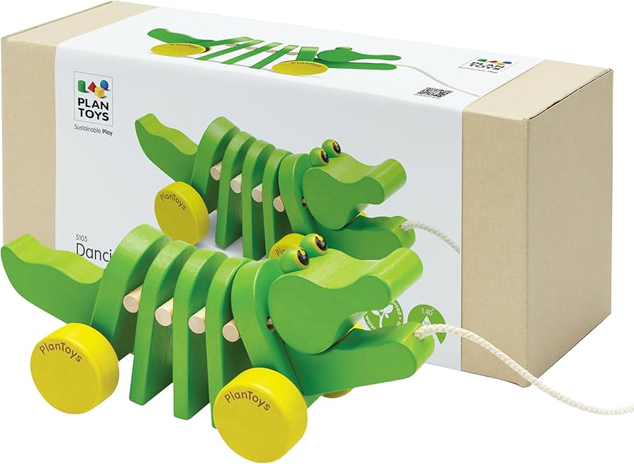 Amazon | プラントイPLANTOYS 5105 ダンシングアリゲーター | 手押し車