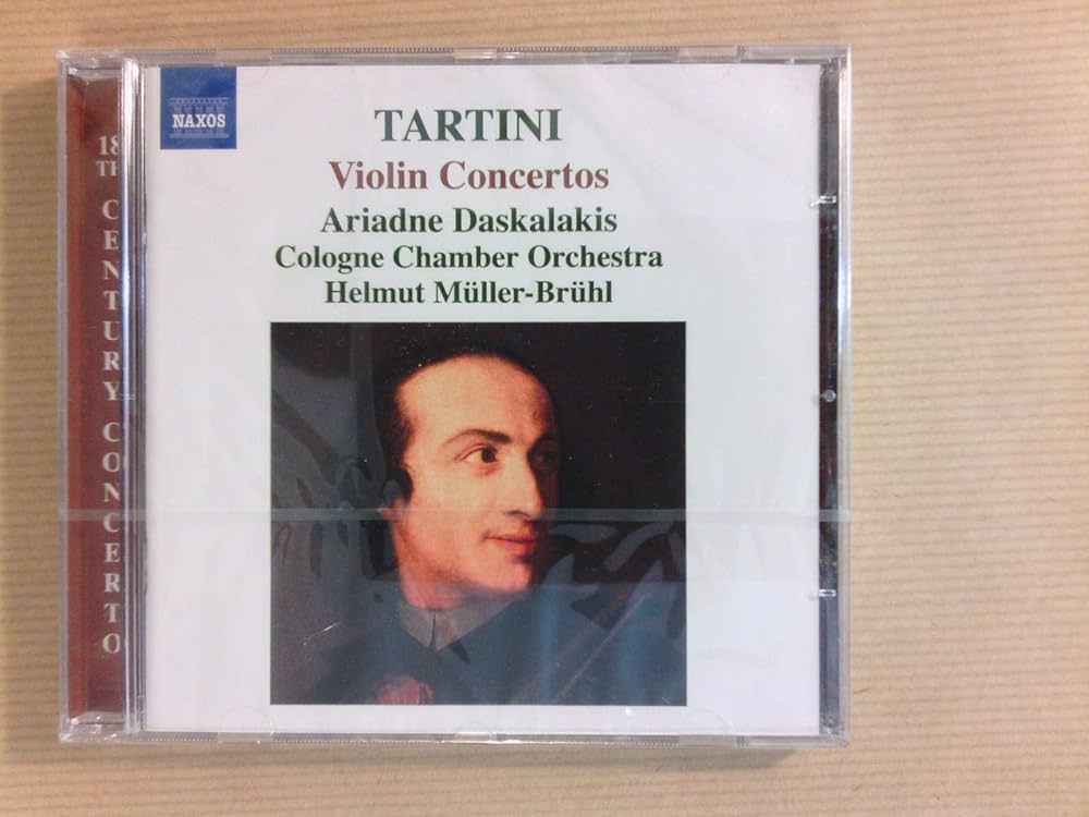 Giuseppi Tartini, Helmut Muller-Bruhl, Cologne Chamber Orchestra