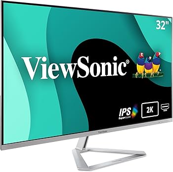 Amazon.com: ViewSonic VX3276-2K-MHD 32 Inch Widescreen IPS 1440p