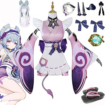 Amazon.co.jp: 原神 夢見月瑞希 コスプレ衣装 秋沙銭湯の心理療法士