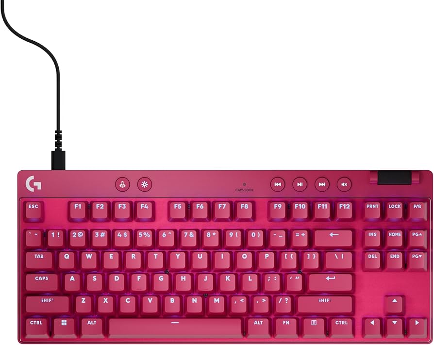 Amazon.com: Logitech G PRO X TKL Rapid Tenkeyless Wired Gaming