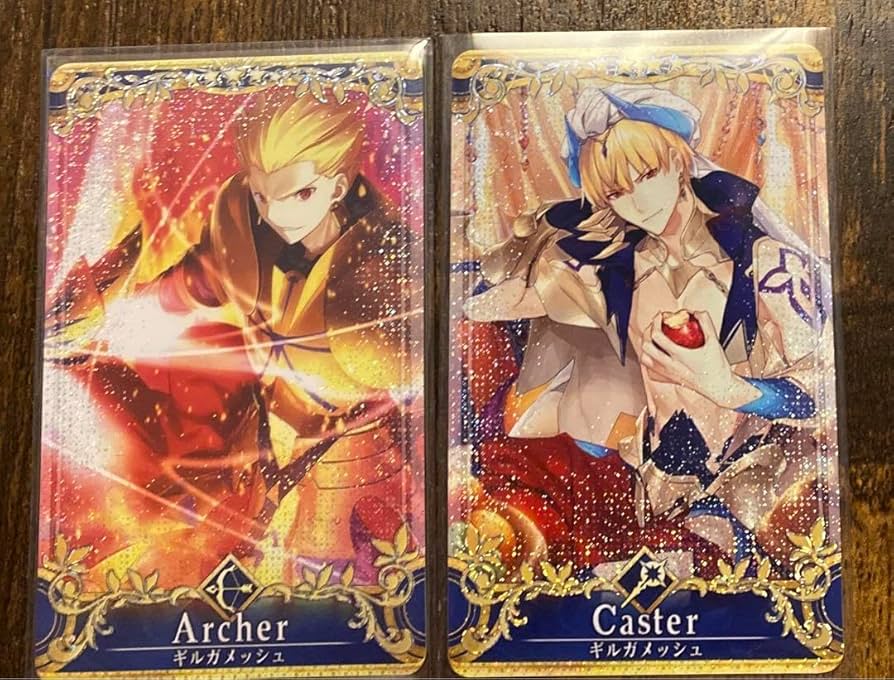 Fate fgo ギルガメッシュ DINING 希少 ポスカ ブロマイド おまけ Fate