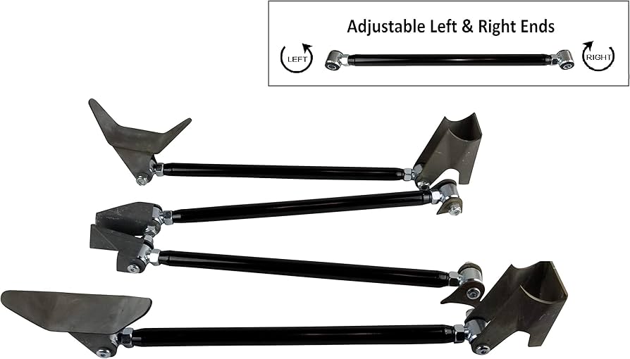 Amazon | airmaxxx 溶接 三角形 4 リンク サスペンション キット リア