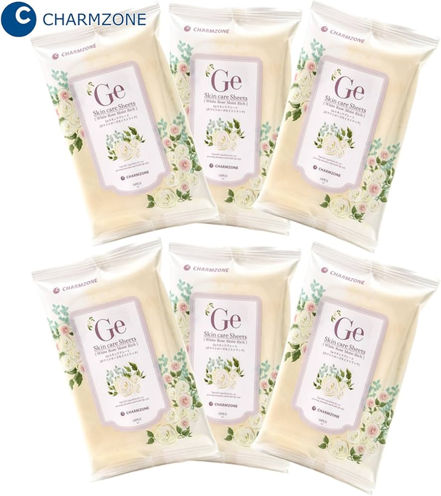 Amazon | チャームゾーン Geスキンケアシート 60枚入(10枚×6個
