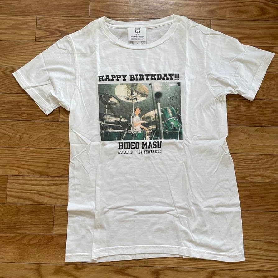Amazon.co.jp: BUMP OF CHICKEN 升秀夫バースデーTシャツ : おもちゃ