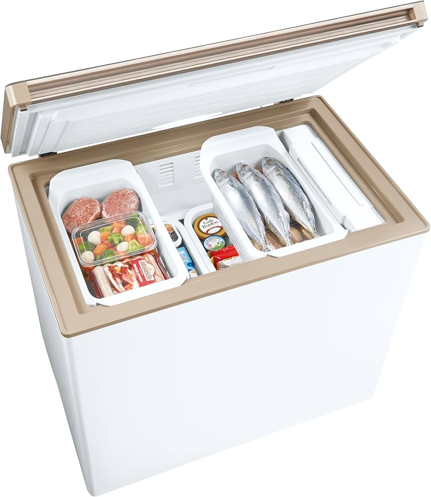 Amazon | アクア(AQUA) 195L 冷凍庫 (上開き/ファン式) 冷凍冷蔵切替