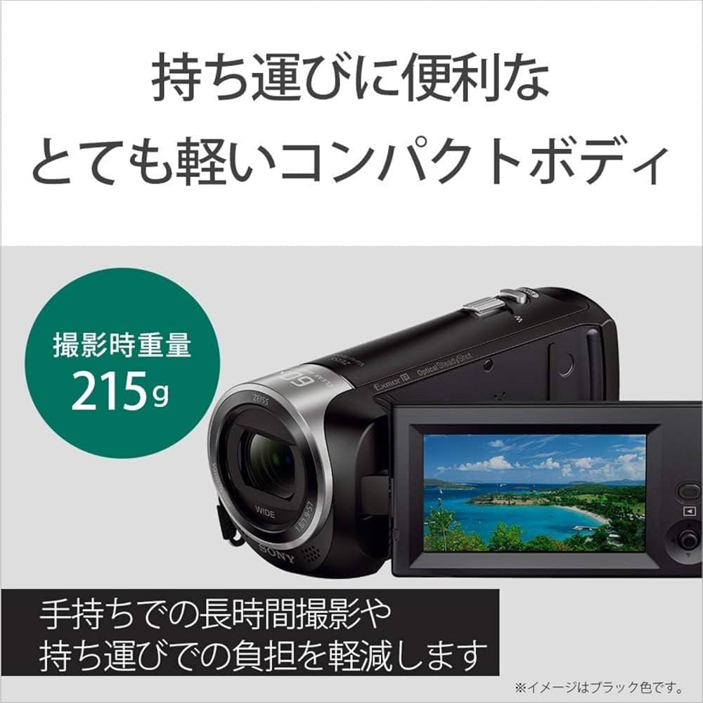 Amazon | 【整備済み品】 ソニー ビデオカメラ HDR-CX470 32GB 光学30