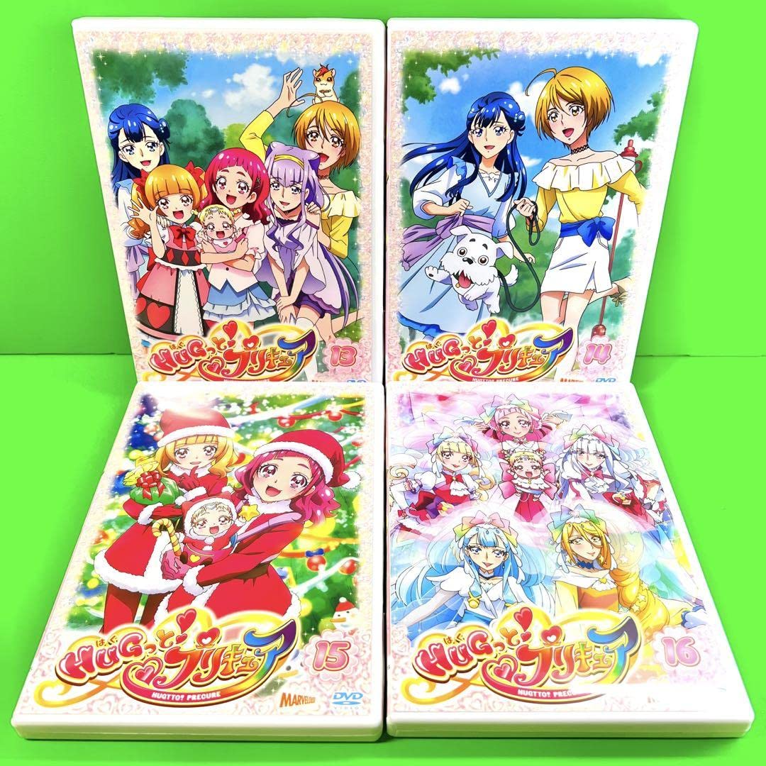 Amazon.co.jp: ケース付 HUGっと! プリキュア DVD 全16巻 全巻セット