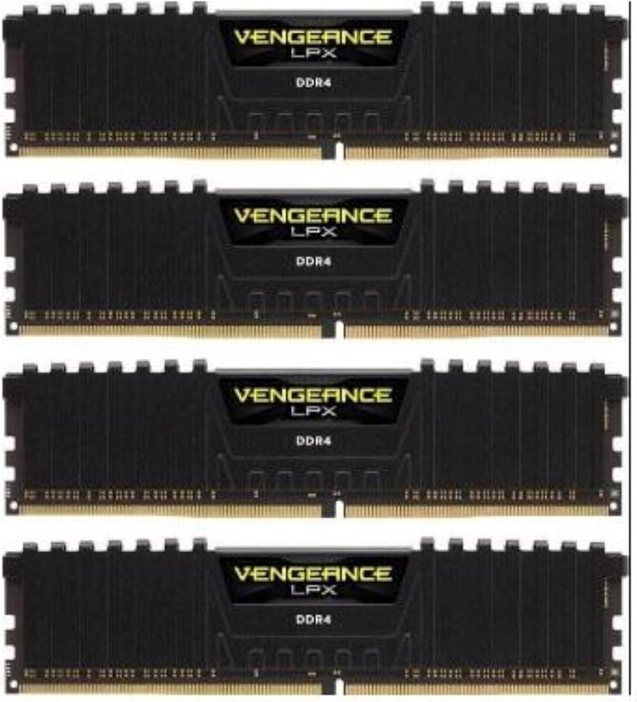 Corsair Vengeance LPX 64GB (4x16GB) DDR4 3000 (PC4-24000) C16 1.35
