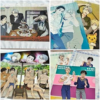 Amazon.co.jp: ユーリ!!! on ICE クリアファイル 他 セット : 文房具