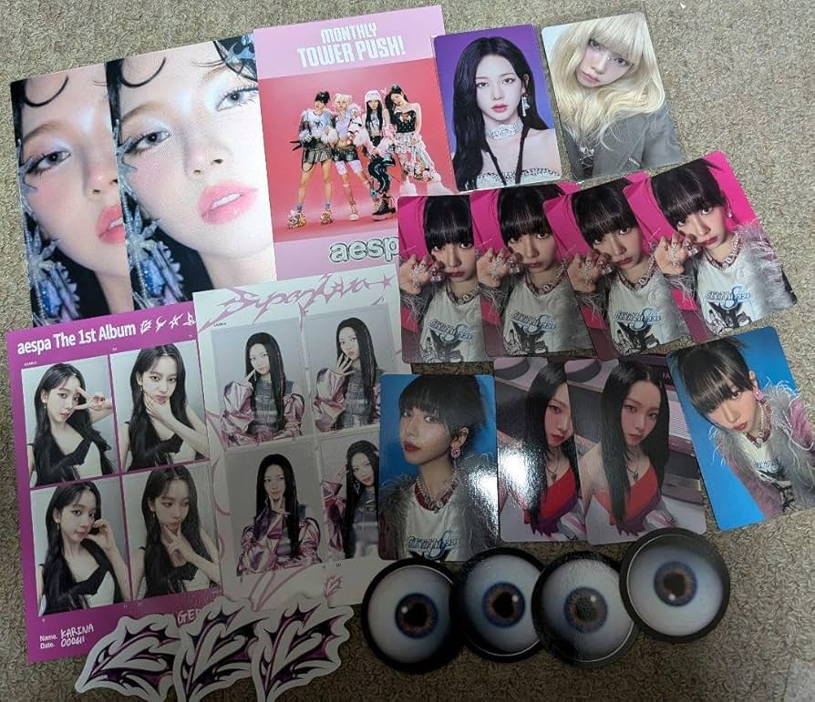 Amazon.co.jp: aespa エスパ カリナ トレカ セット : ホビー