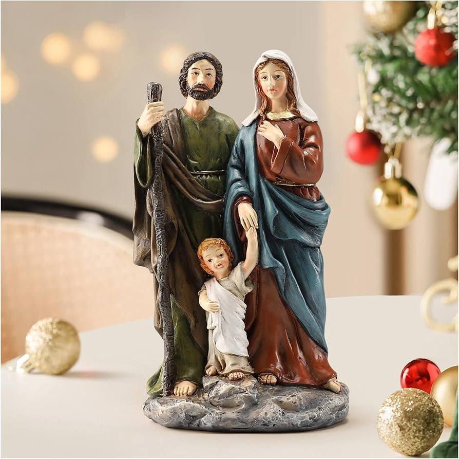 Amazon.co.jp: Magicsculp 7.6インチ クリスマス キリスト降誕 シーン