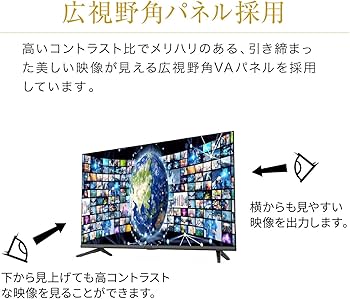 Amazon | グリーンハウス 40インチ スマートテレビ(Google TV) フル