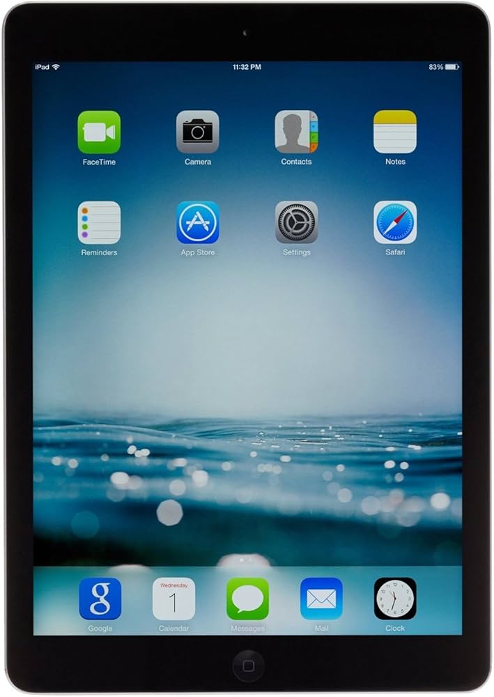 Apple iPad Air MD785LL/A (16GB, Wi-Fi, Black with Space Gray