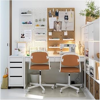 Amazon | IKEA MICKE ホワイトデスク | 机 | 文房具・オフィス用品