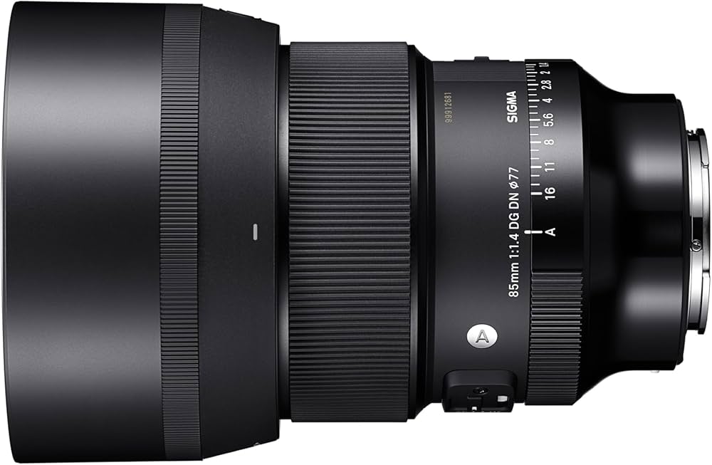 Sigma 85mm F1.4 DG DN Art Lens for Full-Frame Sony E Mount
