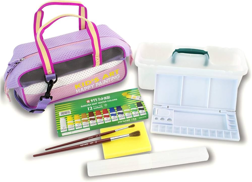 Amazon.co.jp: サクラクレパス 絵の具セットH パステルピンク EWZ-H