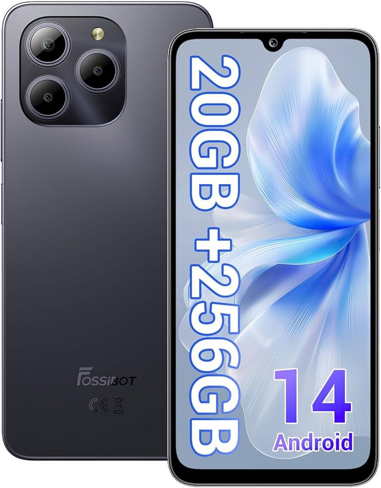 Amazon | FOSSiBOT S2 SIMフリー スマホ 本体 20GB+256GB/1TB拡張可能