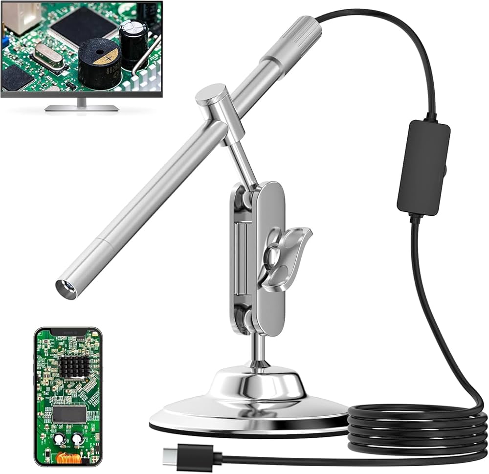 Amazon.co.jp: iPhone対応可能の電子顕微鏡カメラ AMTORIN USB顕微鏡
