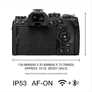 Amazon.com : Olympus OM System OM-1 Camera Body, Black (Renewed