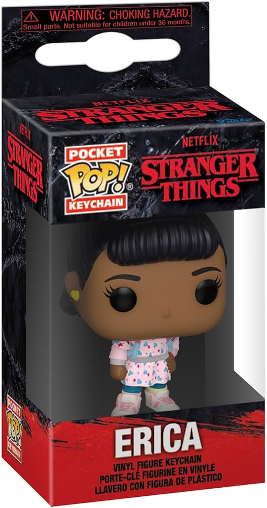 Amazon.com: Funko Pop! Keychain: Stranger Things - Erica : Toys
