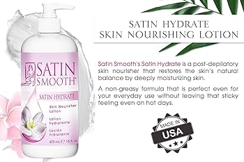 Amazon.com : SATIN SMOOTH Post Wax Lotion - Hydrating Skin