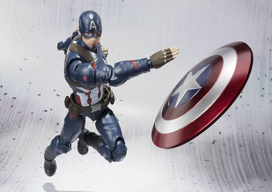 Amazon.com: S.H. Figuarts - Civil War - Captain America : Toys & Games