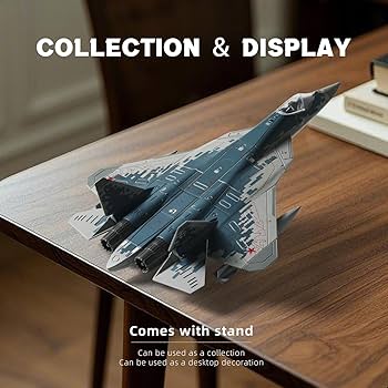 Amazon | SEBUNAS 1/72スケール Su-57S 軍用航空機玩具 クイックビルド
