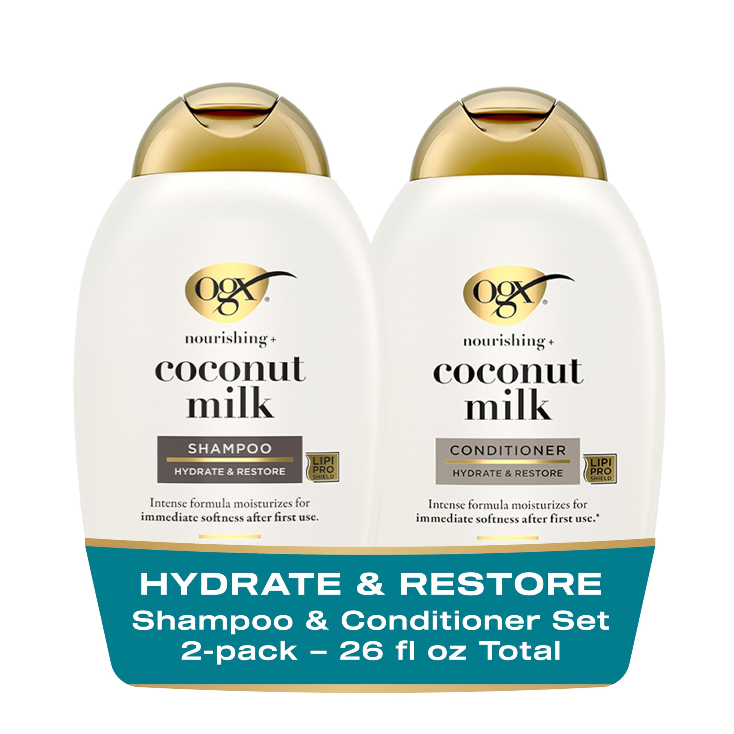 Amazon.com : OGX Nourishing + Coconut Milk Sulfate Free Shampoo