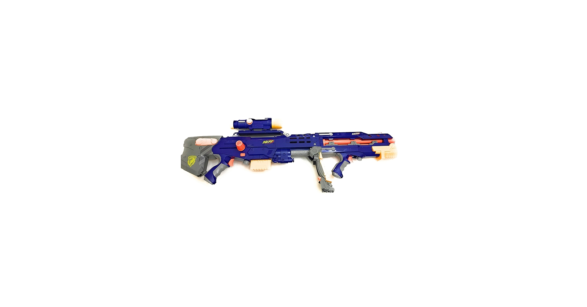 Amazon.co.jp: (ナーフ) Nerf ロングショットCS-6 ブルー : おもちゃ