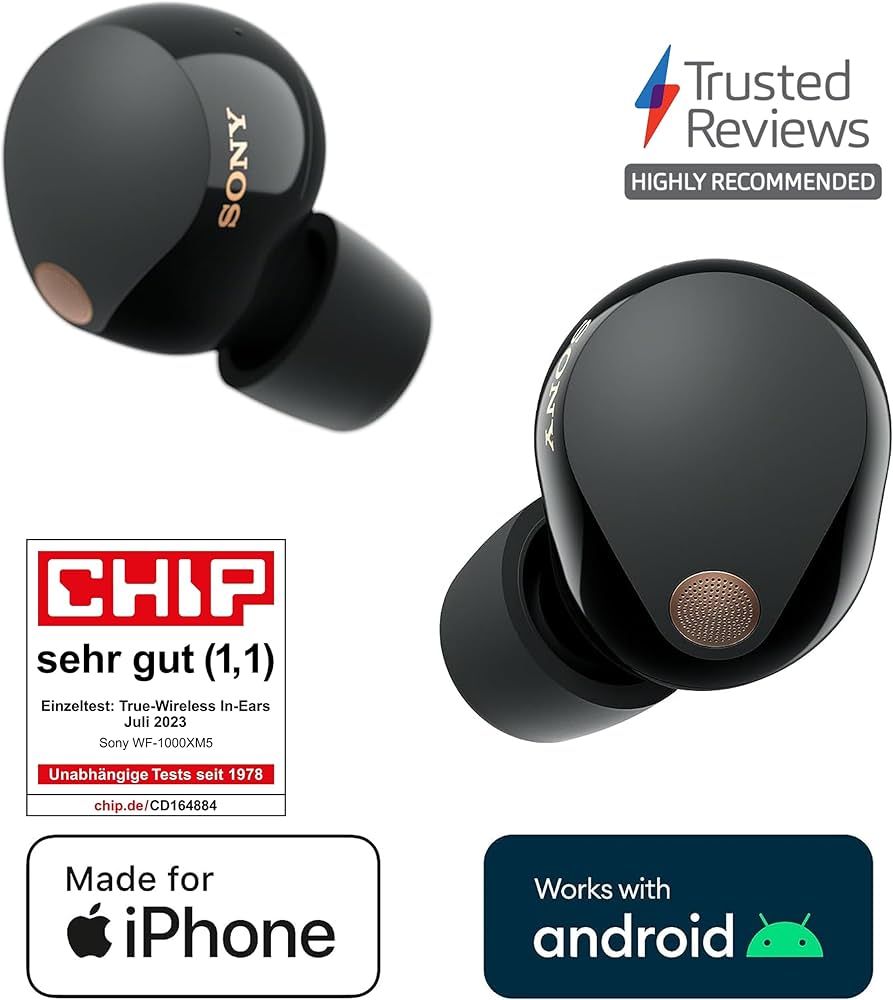 Amazon.com: Sony WF-1000XM5 Truly Wireless Noise Canceling Earbuds
