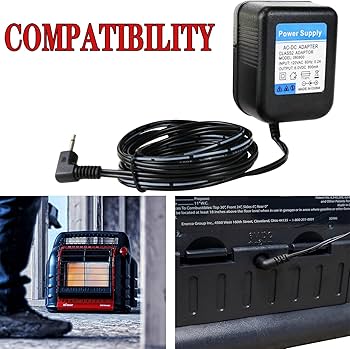 Amazon.com: 6V DC Power Cord Adapter for Mr. Heater Big Buddy