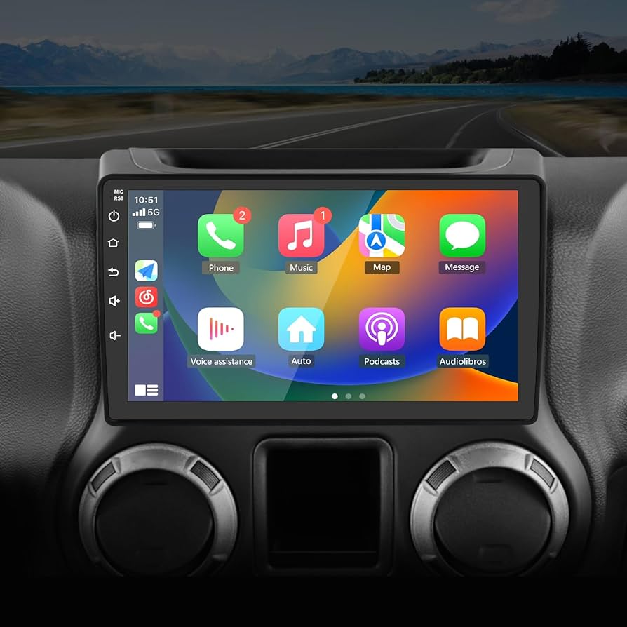 Amazon.com: Android 13 Car Radio Compatible for Jeep Wrangler JK