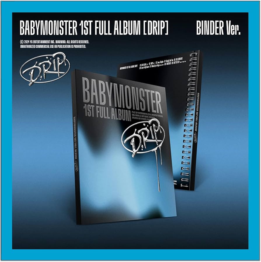 Amazon.com: BABYMONSTER DRIP 1st FULL Album (Photobook - 2-Version