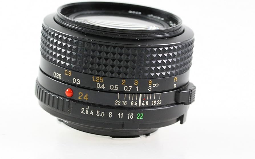 Amazon | Minolta MF レンズ MD 24mm F2.8 | ビデオカメラ用交換レンズ