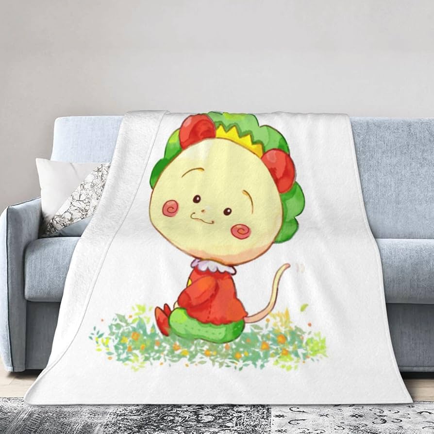 Amazon｜コジコジ ブランケット 軽量 毛布 ひざ掛け 大判 フランネル