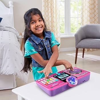 Amazon.co.jp: VTech Kidi Star DJミキサー、ピンク : 楽器・音響機器