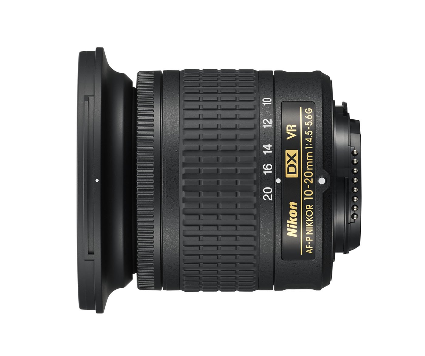 Nikon AF-P DX 10-20mm f/4.5-5.6G VR Lens, Black [Nital Card