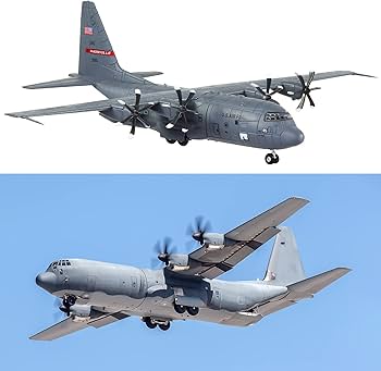 Amazon.co.jp: HANGHANG 1/200 軍用模型機 C-130 合金 戦闘機 模型