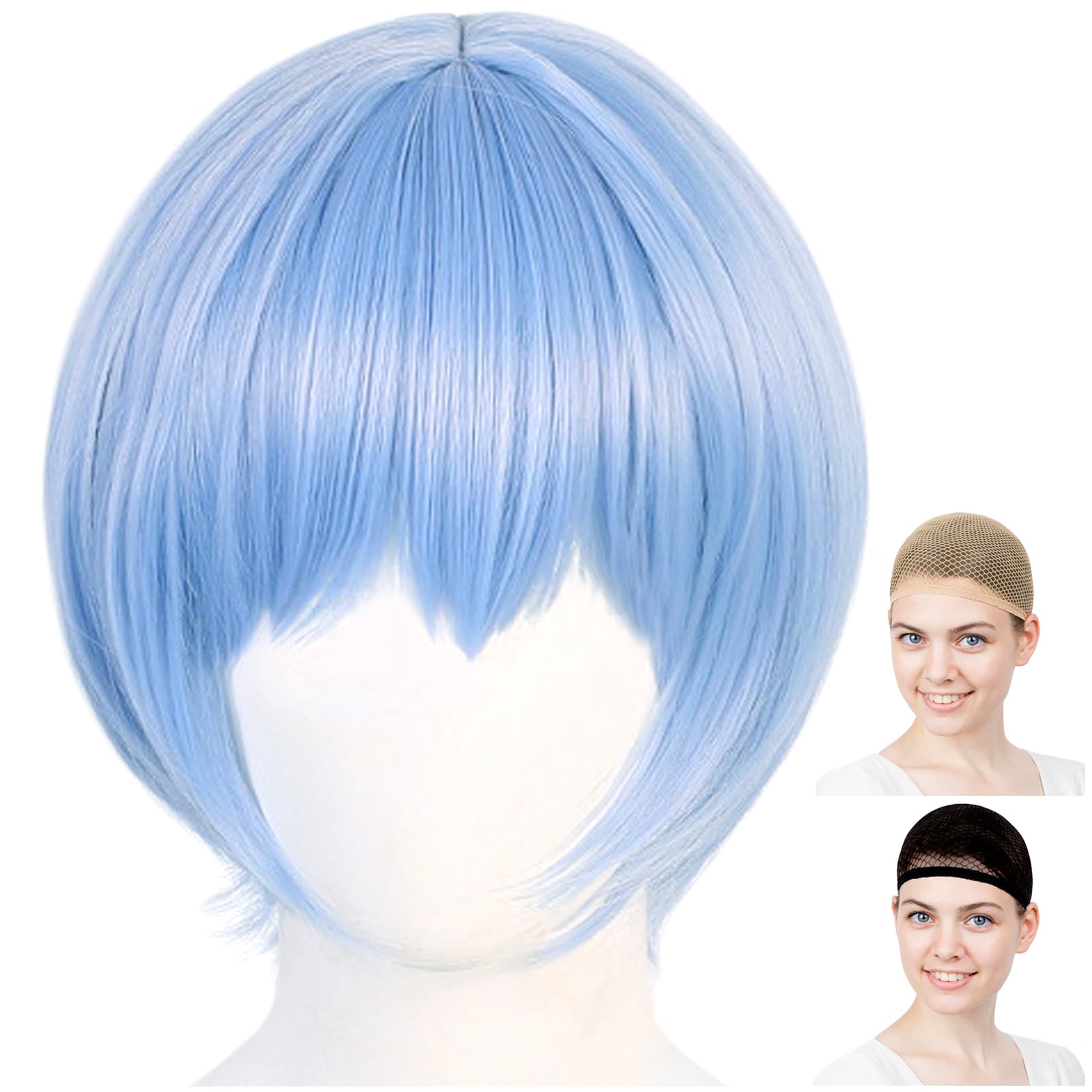 Amazon.co.jp: CaseEden コスプレ ウィッグ プレミアム ショート 30cm