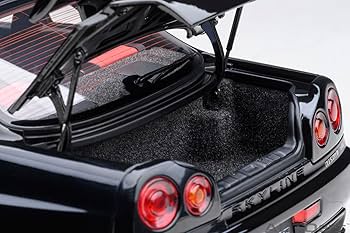 Amazon.com: AUTOart 1/18 Nismo R34 GT-R Z-tune Black Pearl